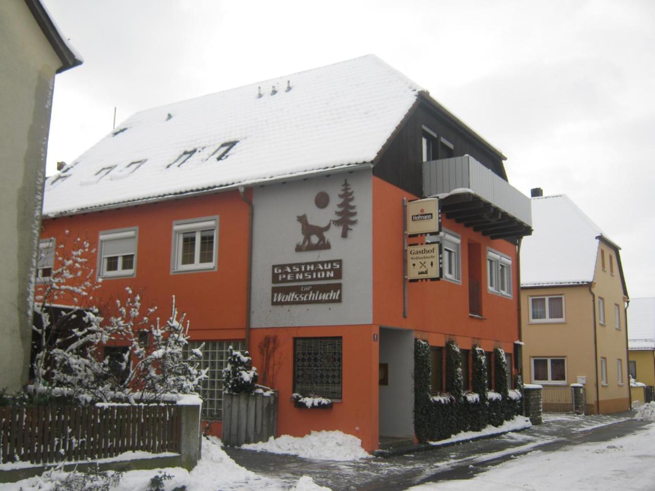 Hotel Gasthaus Zur Wolfsschlucht Sugenheim Zewnętrze zdjęcie